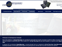 Tablet Screenshot of contemporaryconcepts.net